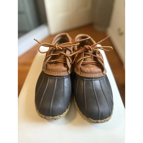 Vintage Bean Boots By L.L. Bean Rubber Mocs M8-9, W10-11 Garden Slides Gorpcore - Picture 12 of 14
